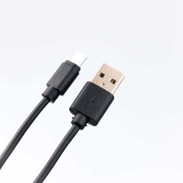 كابل USB مايكرو 2 متر اسود