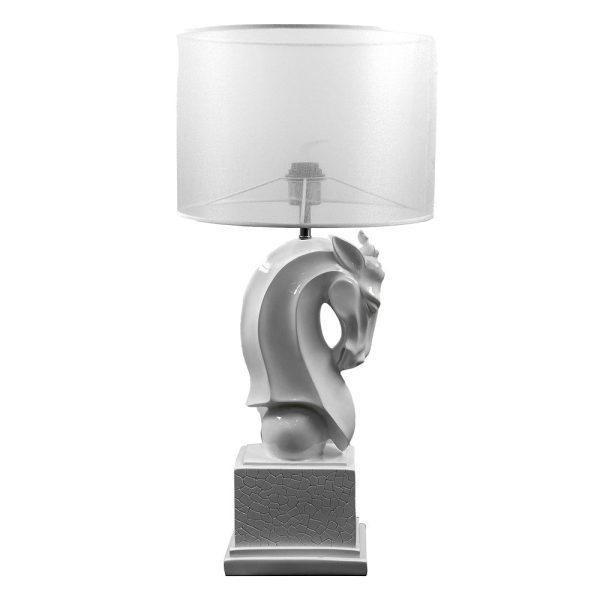 Kenier Lamp in the shape of horse- White